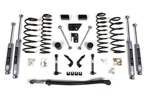 3 Inch Lift Kit Jeep Wrangler JL 18-24 4-Door Fox 2.0 Performance Shocks