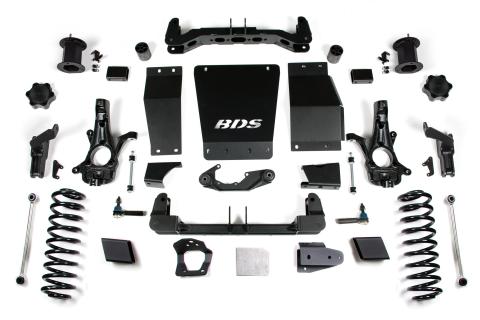 6 Inch Lift Kit Chevy/GMC Suburban Tahoe Yukon/XL 1500 15-19 4WD Magneride Equipped Cast Steel Control Arm