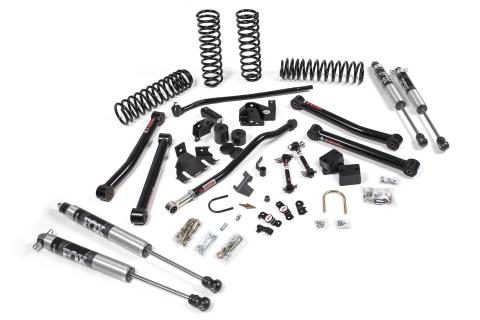 2007-2018 Jeep Wrangler JK J-Konnect 2 Door 3.5 Inch Lift Kit w/ JSpec Shocks JSPEC