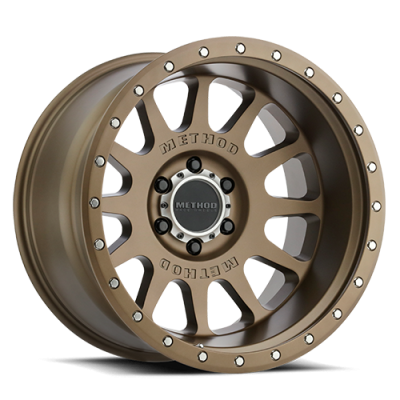 Aluminum Wheels 20x12 NV MR605 Bolt Pattern 6 On 139.7 Offset -52 Lip Size 4.92 Method Bronze BRZ Method