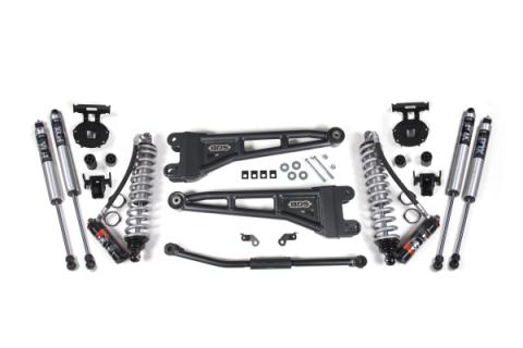 2.5 Inch Lift Kit w/ Radius Arm Coil-Over Conversion Ford F250/F350 Super Duty 11-16 4WD Diesel 4 Inch Block Kit FOX 2.5 Performance Elite