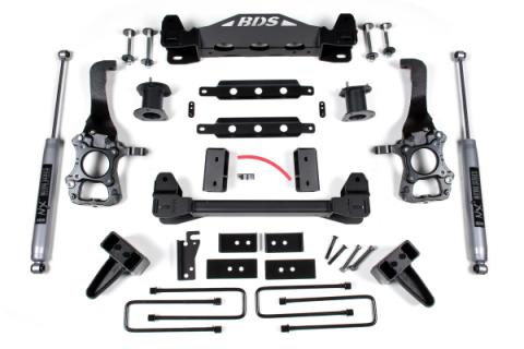 6 Inch Lift Kit Ford F150 09-13 2WD Fox 2.0 Performance Shocks