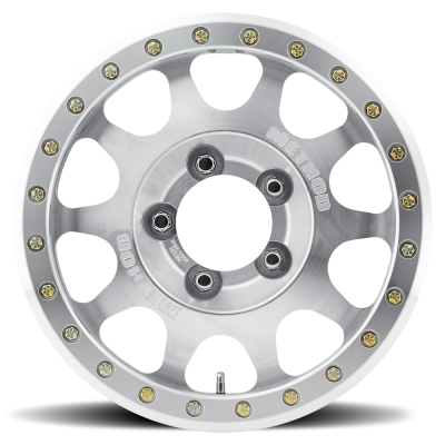 Aluminum Wheels 17x9 Forged MR201 Bolt Pattern 5 On 139.7 Offset -12 Lip Size 2.56 Raw Machined Method