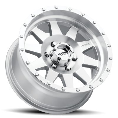 Aluminum Wheels 18x9 The Standard MR301 Bolt Pattern 6 On 135 Offset 18 Lip Size 3.7 Machined SL Clear Coat Method