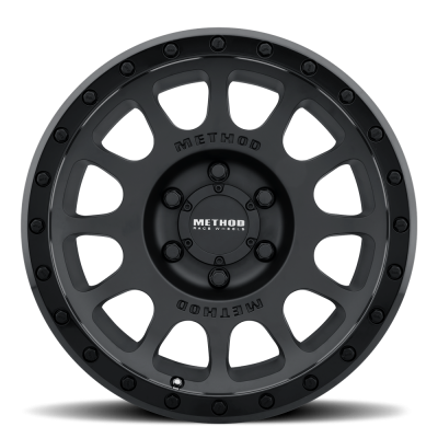 Aluminum Wheels 17x8.5 NV MR305 Bolt Pattern 6 On 135 Offset 0 Lip Size 1.3 Double Black BK Method