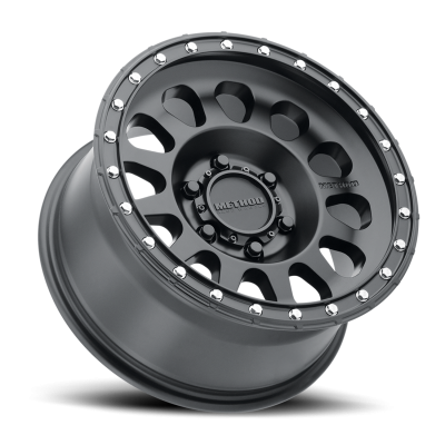 Aluminum Wheels 20x10 MR315 Bolt Pattern 6 On 135 Offset -18 Lip Size 3.27 Matte Black MB Method