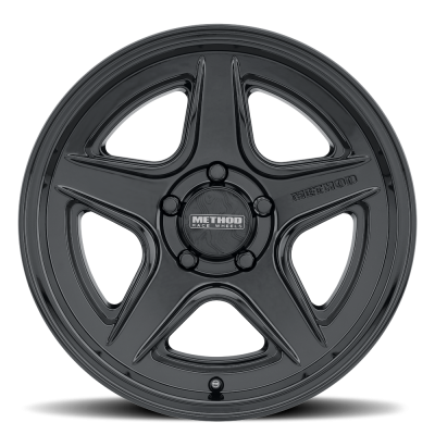 Aluminum Wheels 17x9 MR319 Bolt Pattern 5 On 114.3 Offset -12 Lip Size 1.14 Gloss Black GB Method
