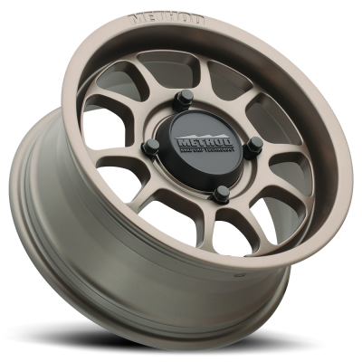 Aluminum Wheels 15x8 MR409 Bead Grip UTV Bolt Pattern 4 On 156 Offset 0 Lip Size 3.15 Steel Grey GY Method