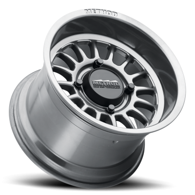 Aluminum Wheels 14x7 MR411 Bead Grip UTV Bolt Pattern 4 On 156 Offset 13 Lip Size 1.73 Gloss Titanium SL Method