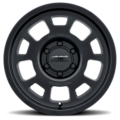 Aluminum Wheels 17x8.5 Bead Grip MR705 Bolt Pattern 6 On 135 Offset 0 Lip Size 1.22 Matte Black MB Method