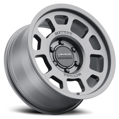 Aluminum Wheels 17x8.5 Bead Grip MR705 Bolt Pattern 6 On 135 Offset 0 Lip Size 1.22 Titanium SL Method