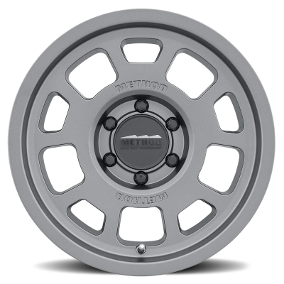 Aluminum Wheels 18x9 Bead Grip MR705 Bolt Pattern 6 On 135 Offset 18 Lip Size 1.22 Titanium SL Method