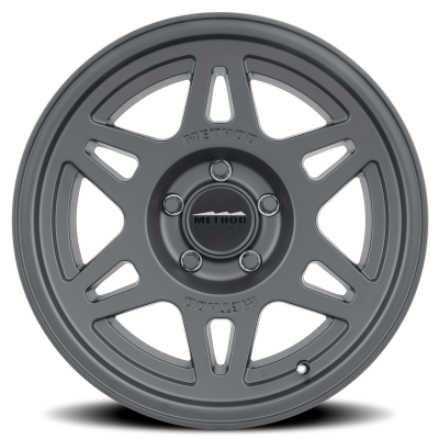 Aluminum Wheels 17x7.5 Bead Grip MR706 Bolt Pattern 5 On 114.3 Offset 30 Black BK Method
