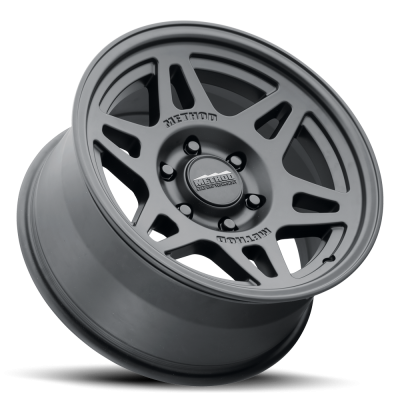Aluminum Wheels 17x8.5 Bead Grip MR706 Bolt Pattern 6 On 135 Offset 0 Black BK Method
