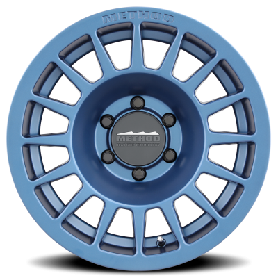 Aluminum Wheels 17x8.5 Bead Grip MR707 Bolt Pattern 6 On 135 Offset 0 Lip Size 0 Bahia Blue BL Method