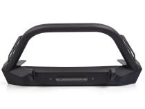 Wrangler JK Front Winch Bumper with Flat Top Stinger Inferno Series For 07-18 Jeep Wrangler JK CrawlTek