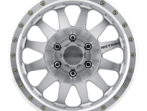 Aluminum Wheels 20x10 Double Standard MR304 Bolt Pattern 6 On 135 Offset -18 Lip Size 3.9 Machined SL Clear Coat Method