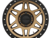 Aluminum Wheels 17x9 MR312 Bolt Pattern 5 On 127 Offset -12 Lip Size 0.91 Method Bronze BRZ Matte Black Lip Method